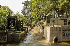 Entrada do Cemitério do Campo Grande em São Paulo