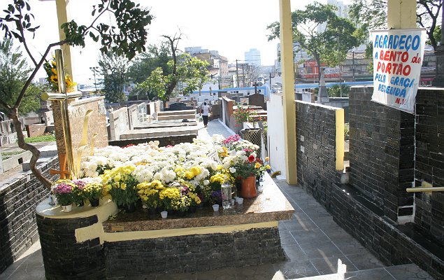 Estrutura histórica do Cemitério Santo Amaro