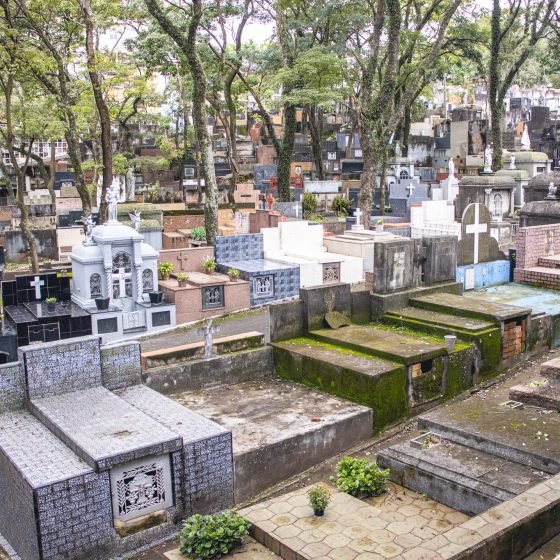 Estrutura do Cemitério Vila Mariana
